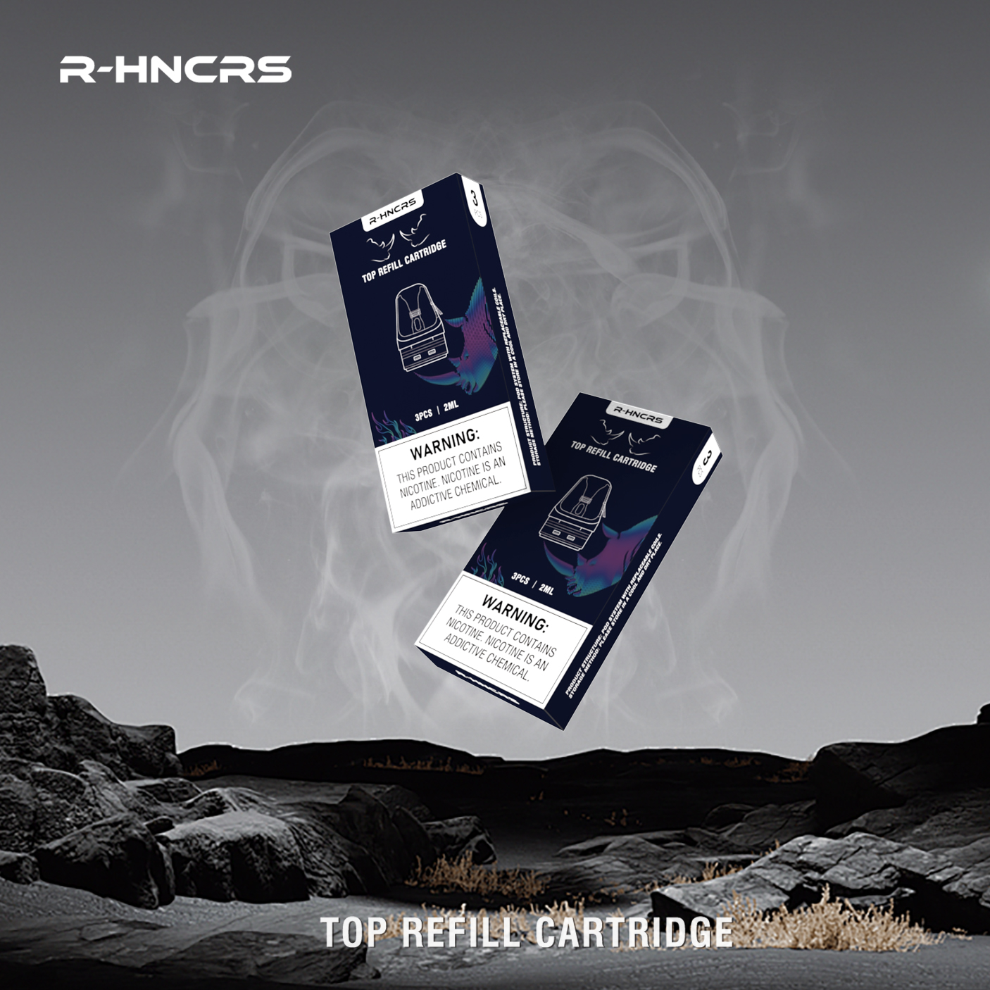R-HNCRS Refillable 犀牛 小蠻牛(OXVA XLIM pro/OXVA XLIM SQ Pro Kit)通用空倉