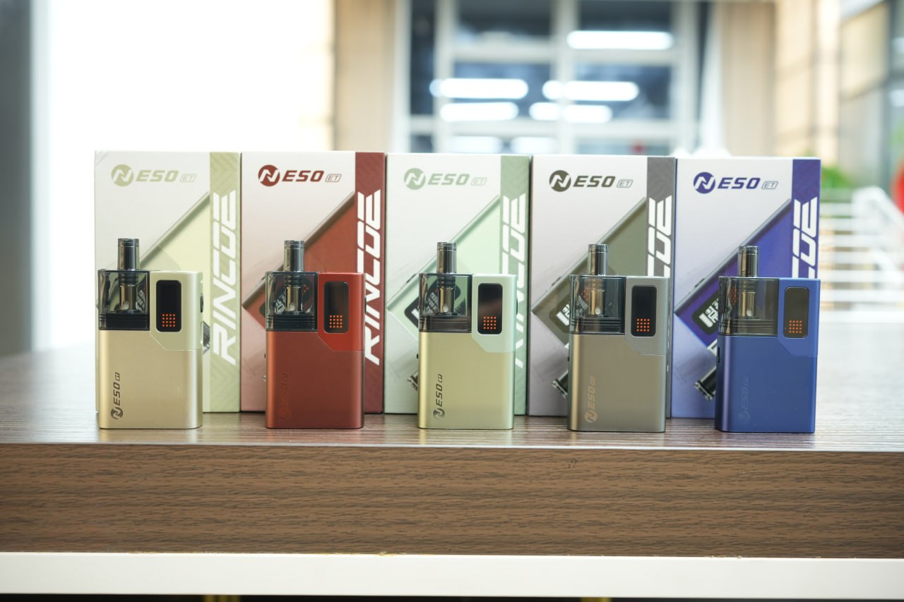 【RINCOE NESO ET主機】1400mAh 5–30W可調 MTL/RDL雙模式