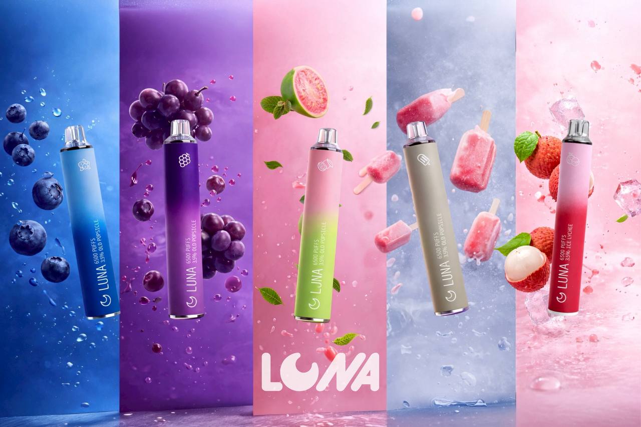 【LUNA 拋棄式6500口】超長續航 13ml大容量 水果×茶飲口味任選